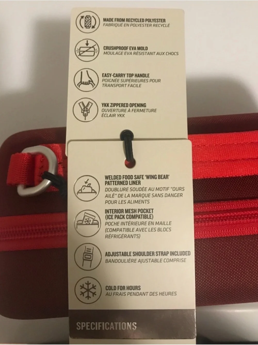 Stanley Arista All Day Mini Lunchbox Bag In Cranberry (Red/Burgundy) 4.2 QT New